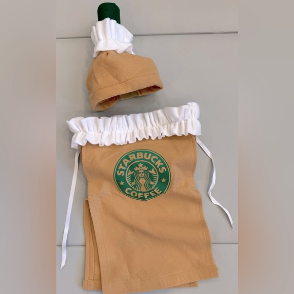 Starbucks Frappacino Costume (Size 0 to 3 Months) - Picture 1 of 5